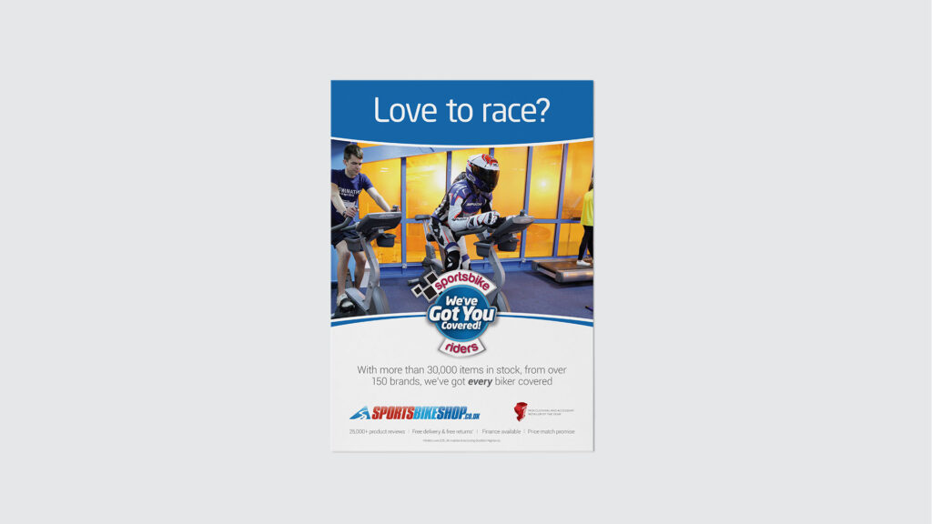 Sportsbikeshop Ad - Love to race