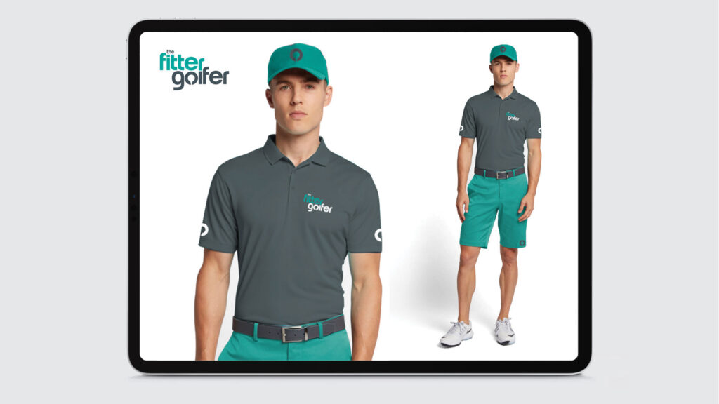 Branded sportswear for The Fitter Golfer