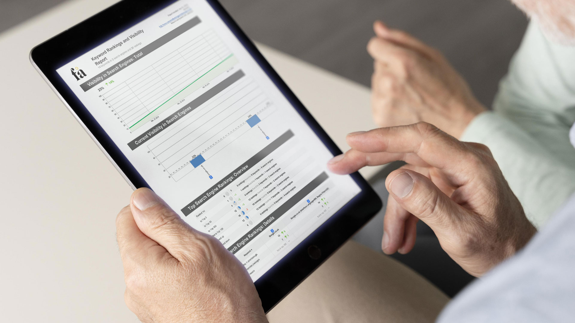 website seo reporting
