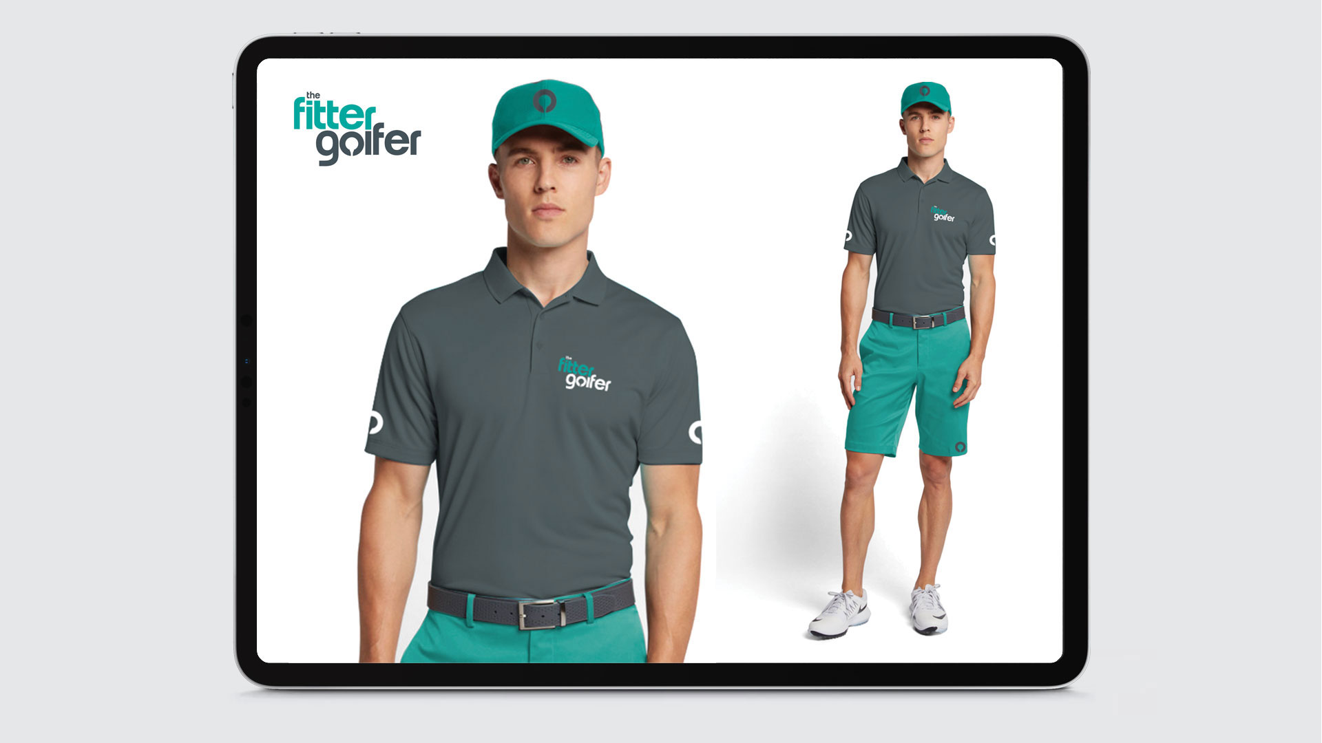 The Fitter Golfer branded clothing