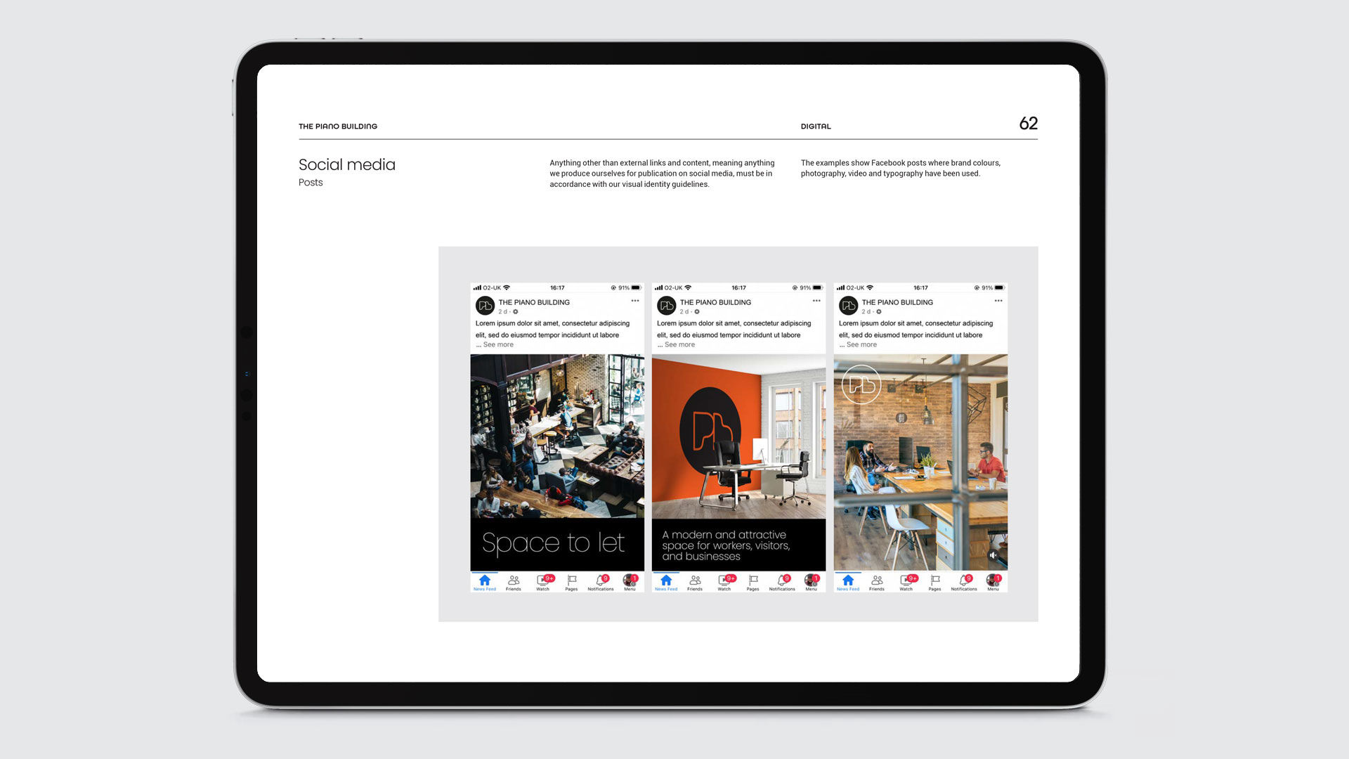 the piano building brand manual