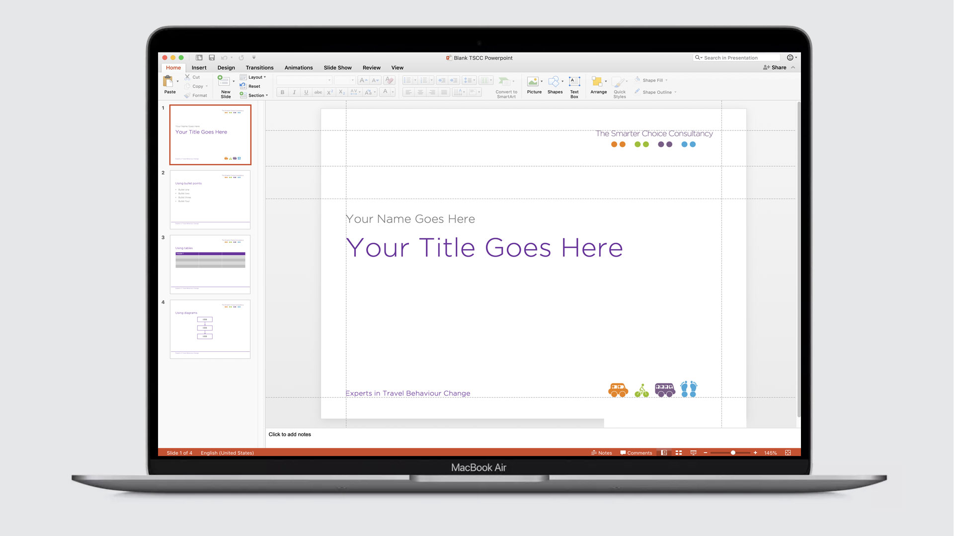 the smarter choice consultancy powerpoint template