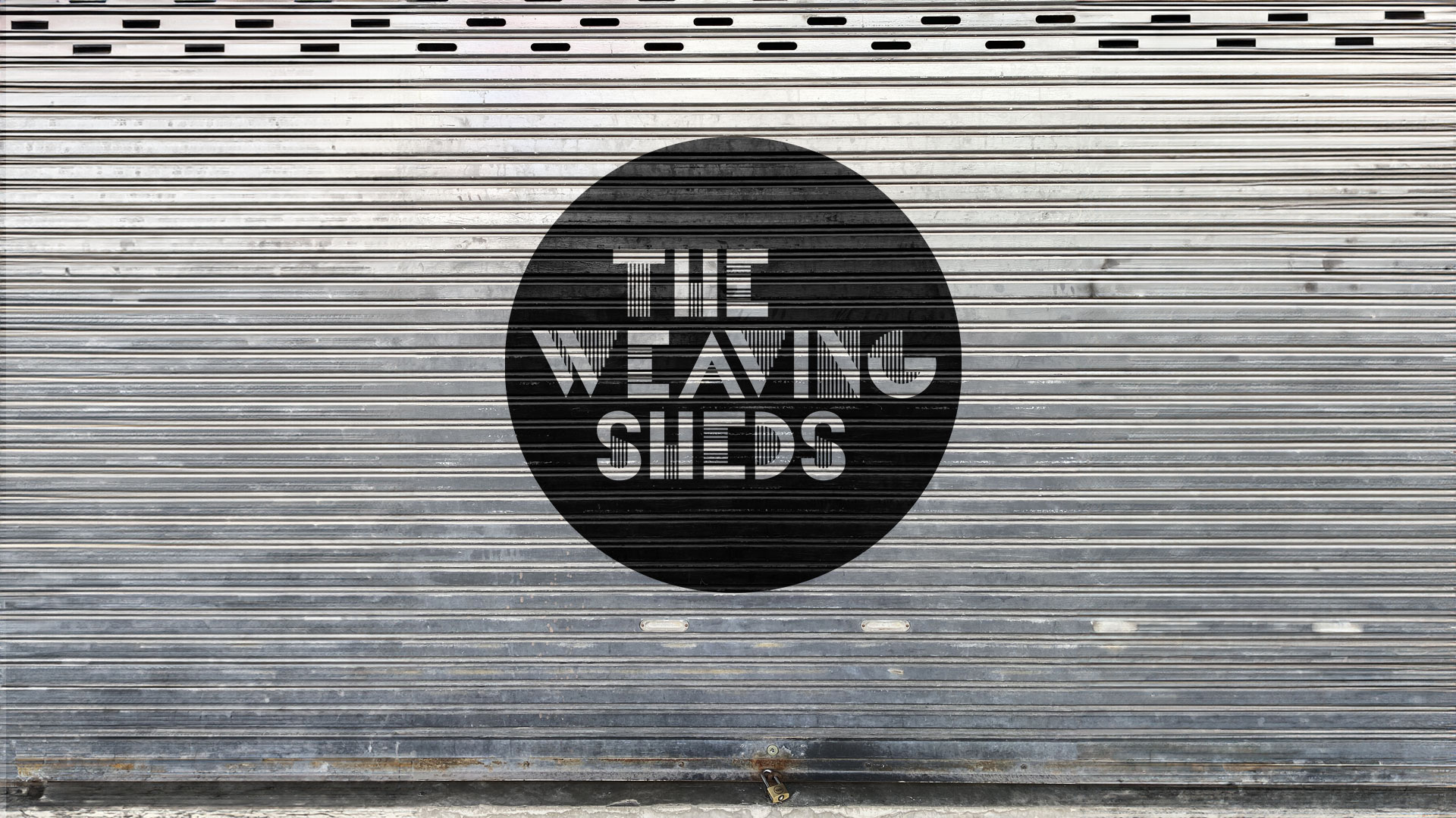 the weaving sheds metal door